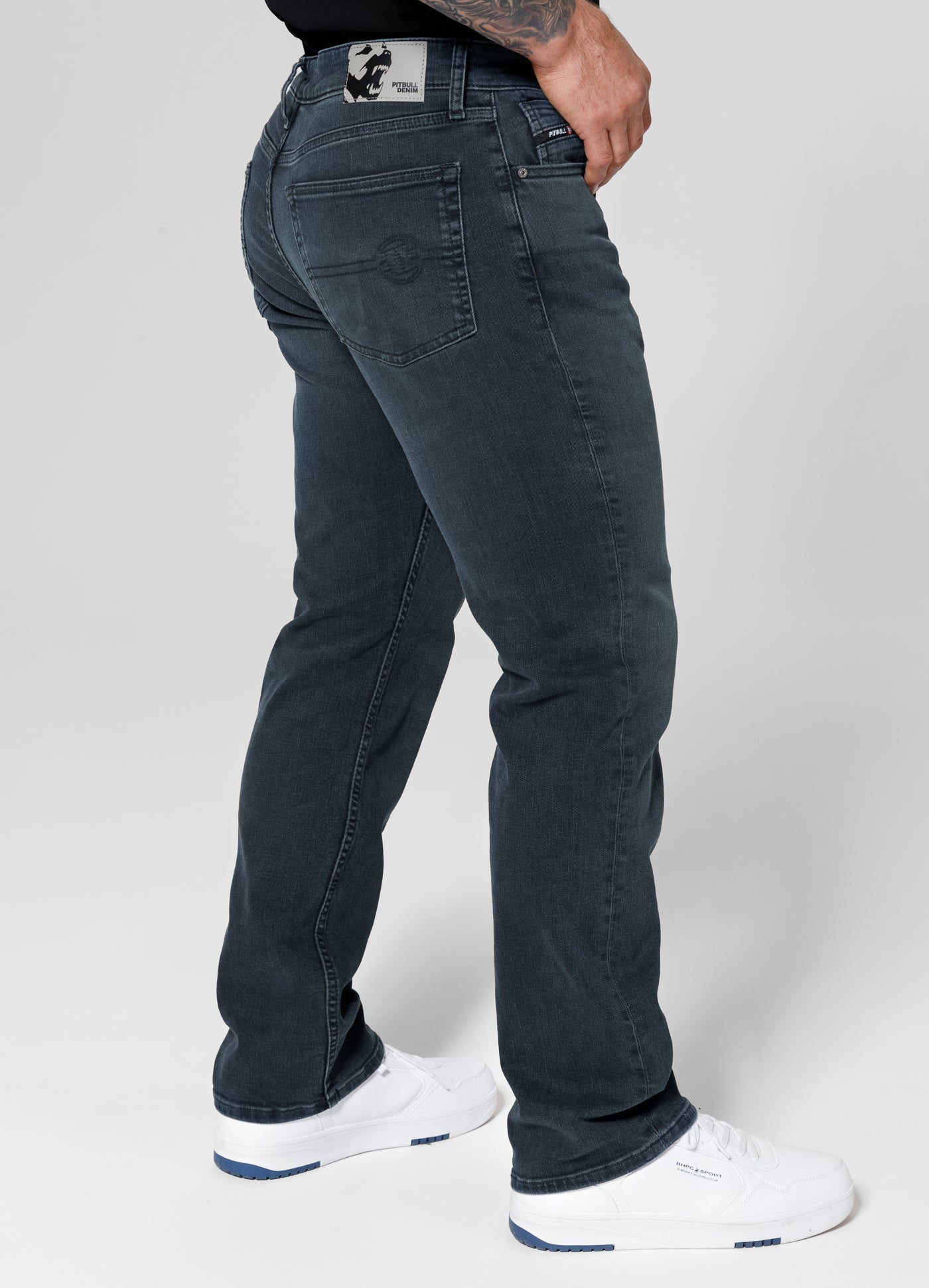 HIGHLANDER Long Dark Wash Jeans - Pitbullstore.eu