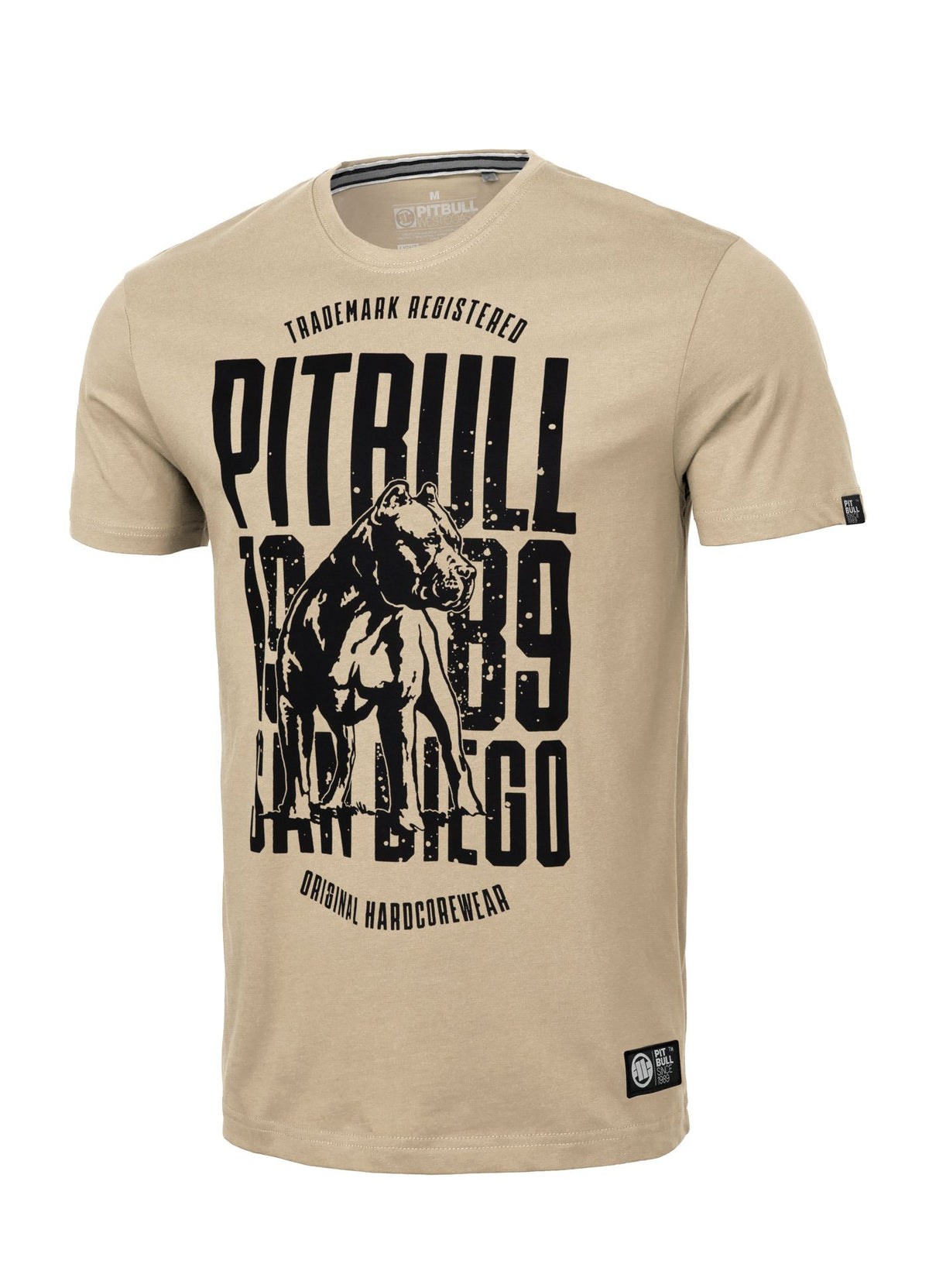 T-Shirt San Diego Dog - Sand