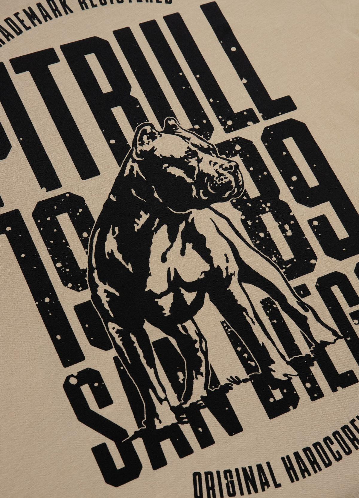 T-Shirt San Diego Dog - Sand