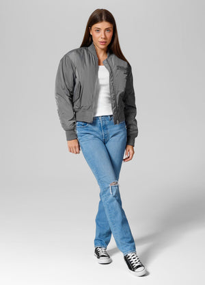 Damen Bomberjacke Angel - Graphite