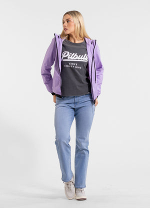Women's hooded jacket PRIMOSA - Lilac