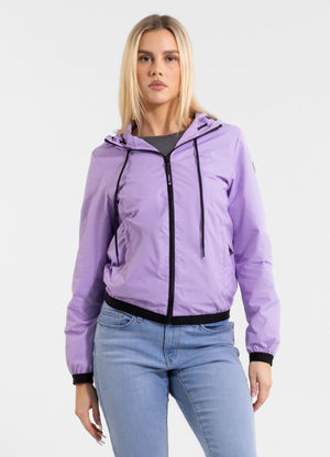Women's hooded jacket PRIMOSA - Lilac