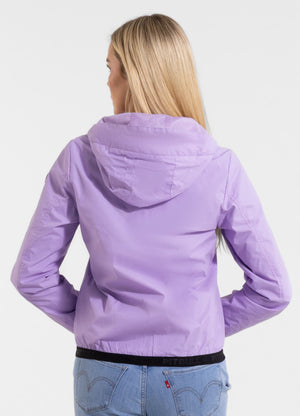 Women's hooded jacket PRIMOSA - Lilac