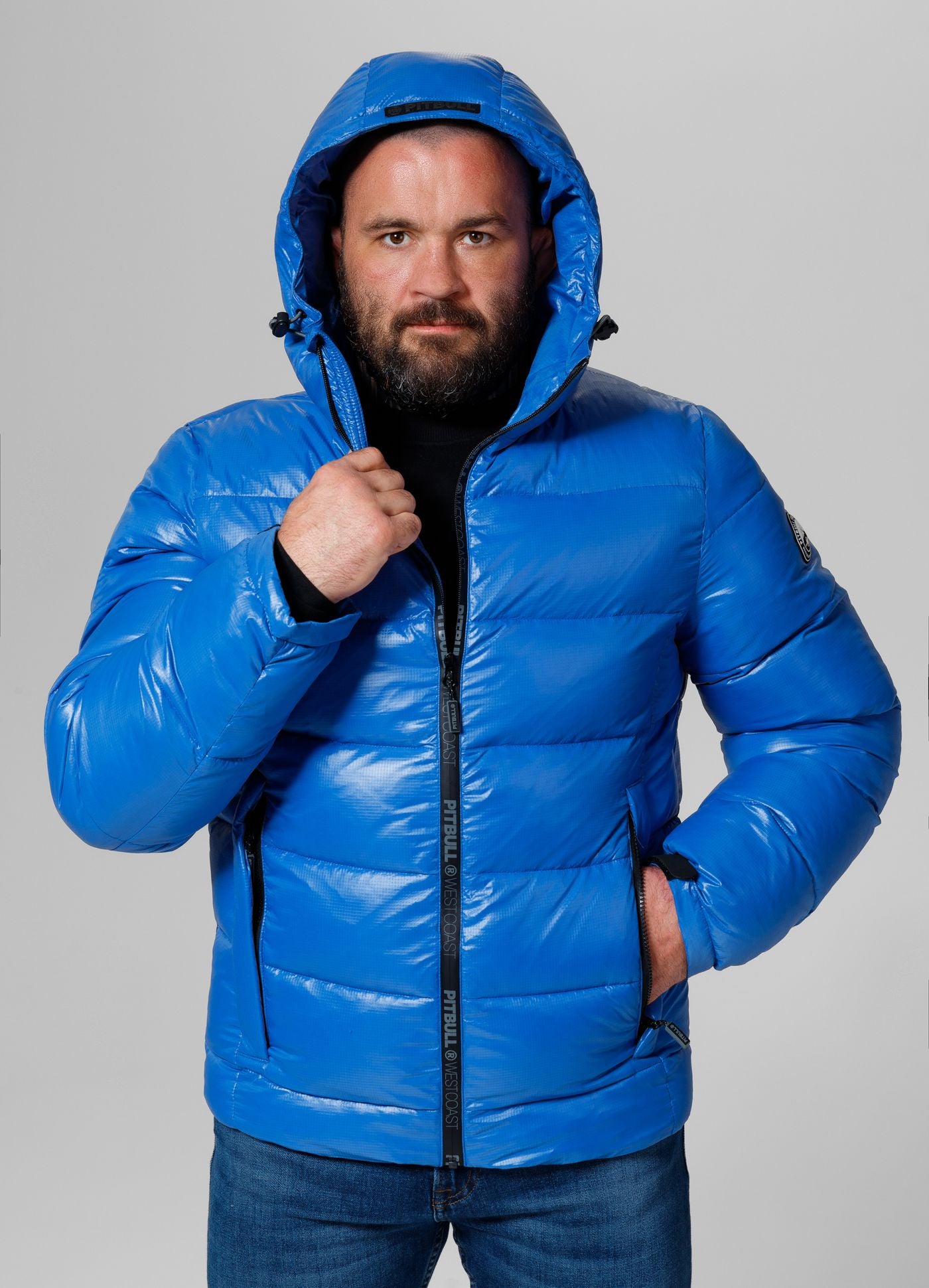 Men's winter hooded jacket Pepperwood