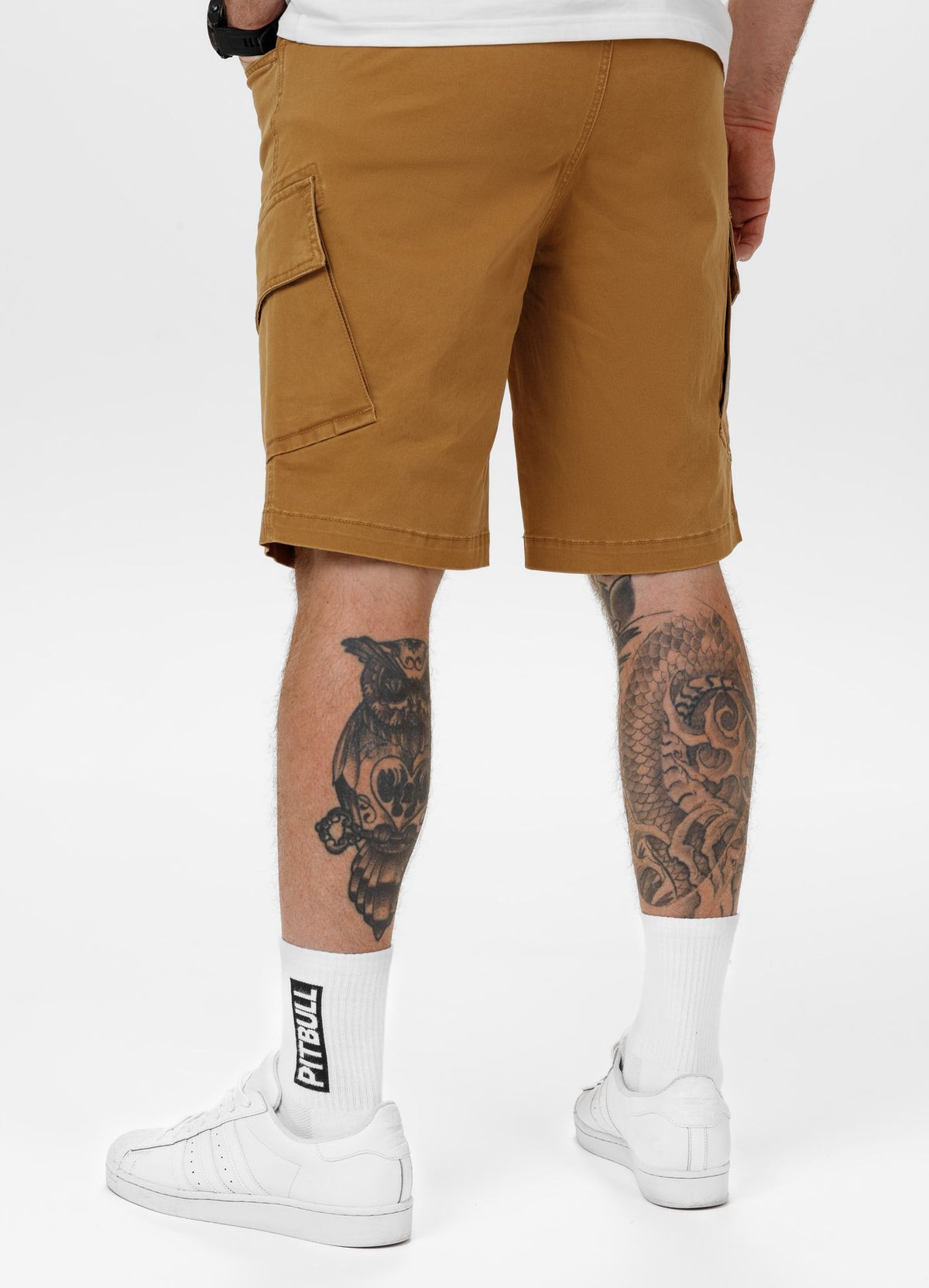 Men's Cargo Shorts SCOTT - Honey Yellow