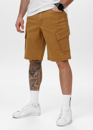 Men's Cargo Shorts SCOTT - Honey Yellow